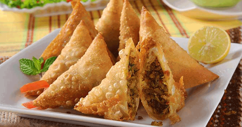 chicken tikka samoosa